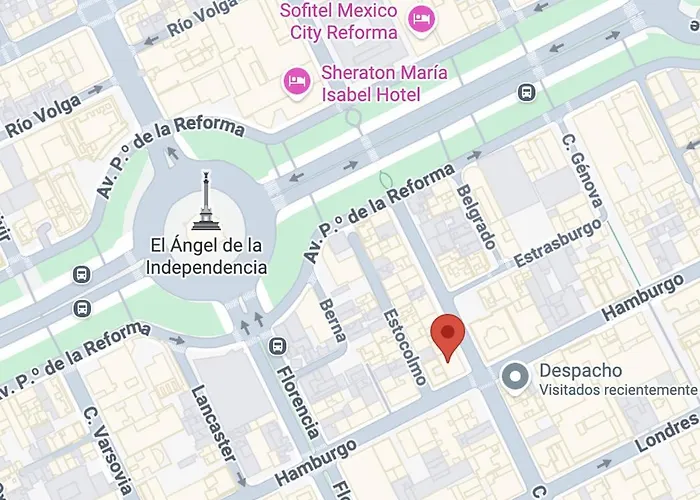 Apartamento Zona Rosa, Amberes 33 México DF